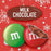 M&M's Red and Green Milk Chocolate Christmas Candy, 62 oz.
