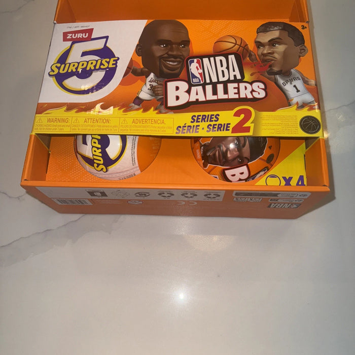 5 Surprise NBA Ballers Series 2 Official Mystery Collectible Capsule 4 pk